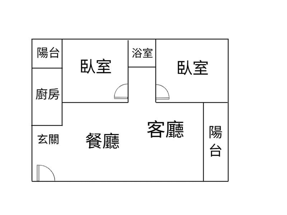格局圖